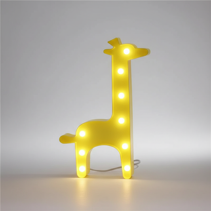 LED Tier Tischlampe - WildGlow