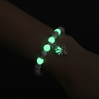 Leuchtendes Perlenarmband - GlowLotus