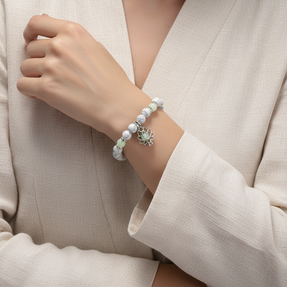 Leuchtendes Perlenarmband - GlowLotus