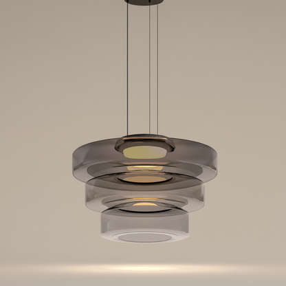 Mehrstufige LED Pendelleuchte - AuraLoft