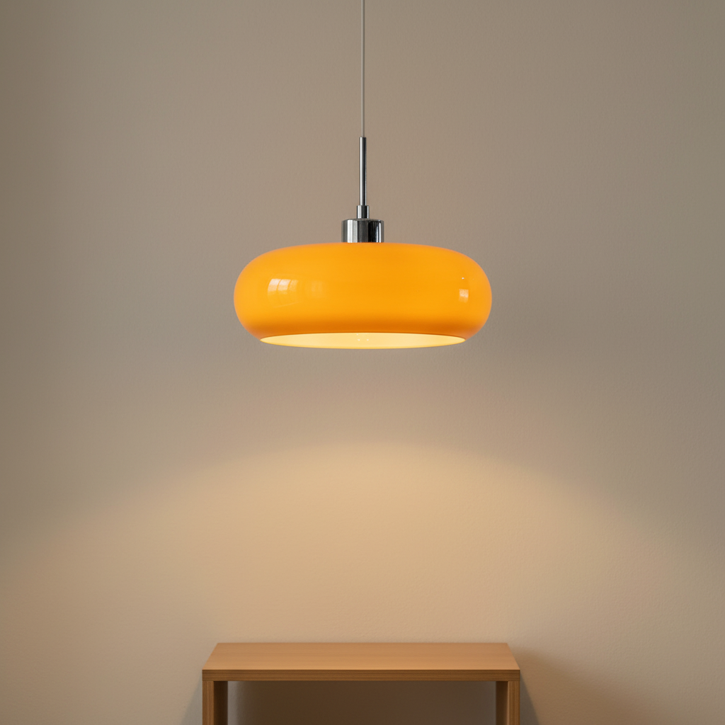 Metall Glas Designleuchte - HaloSphere