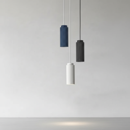 Metall Glas Pendelleuchte -  GlanzFjord