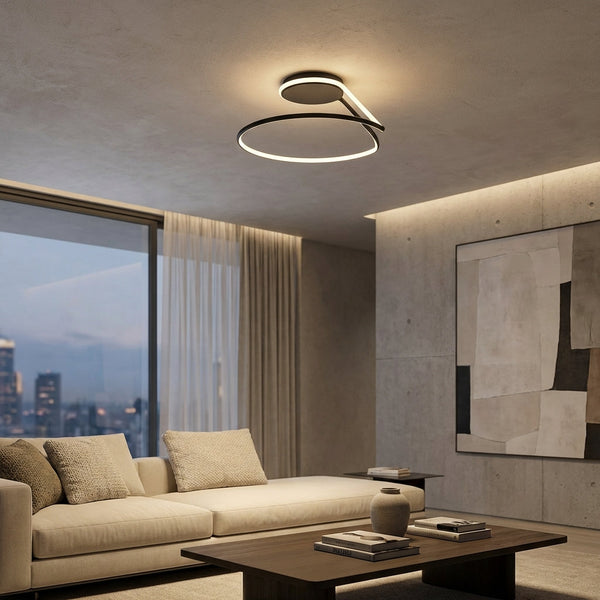 Minimalistisch-moderne plafondlamp - Novalume
