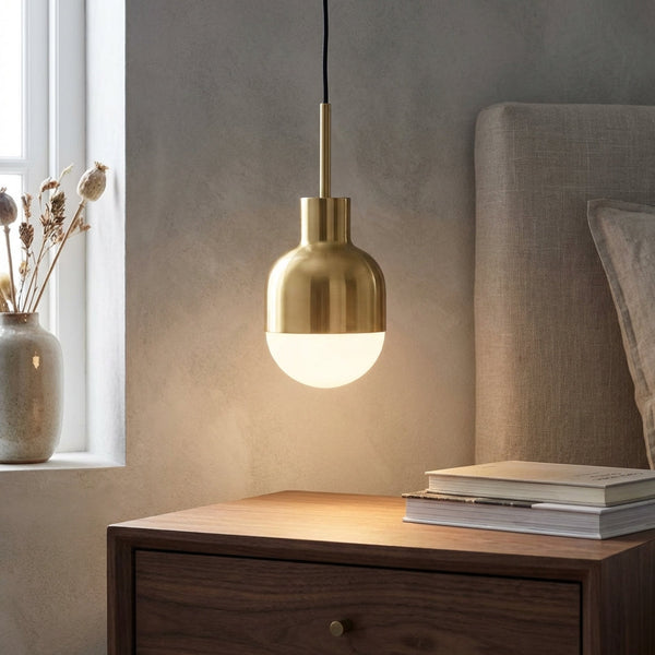 Minimalistische hanglamp voor één lichtbron - Pendria