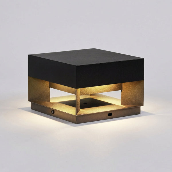 Minimalistische vierkante buitenlamp - LumaBloc