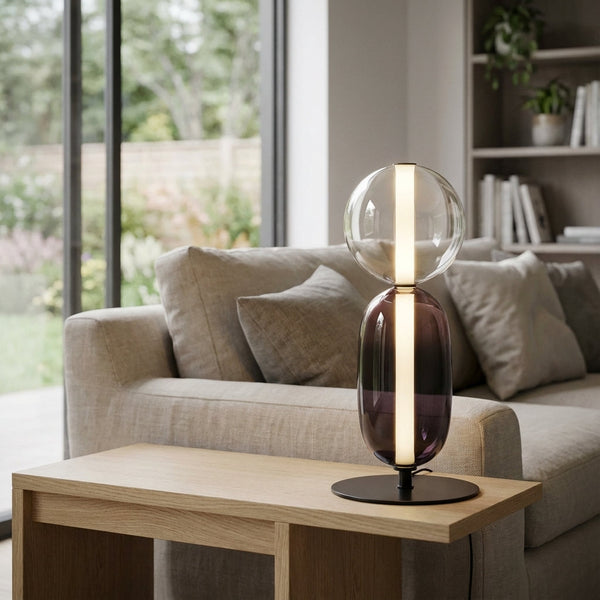 Minimalistische Ontwerptafellamp - Glowvian