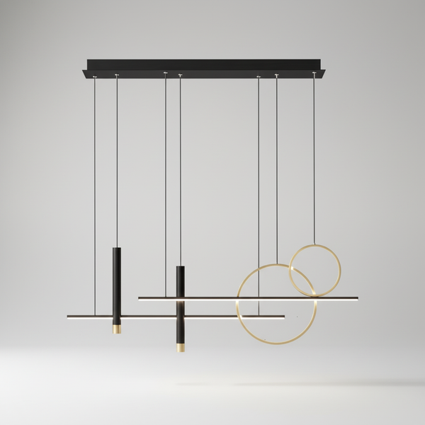 Minimalistische Metaal Hanglamp - Pendoria