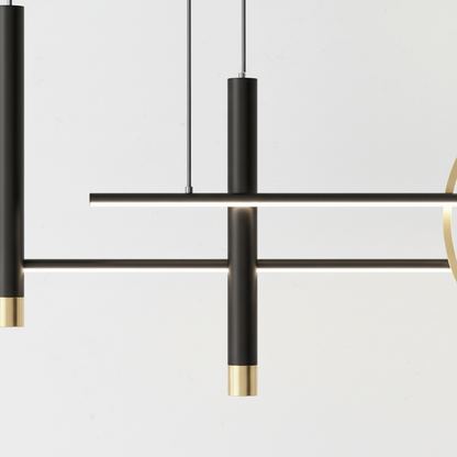 Minimalistische Metall Hängeleuchte - Pendoria