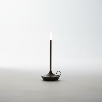 Minimalistische Tischlampe Aluminium - Lightara