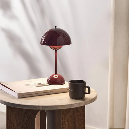 Minimalistische Tischlampe Metall - GlowLuxe