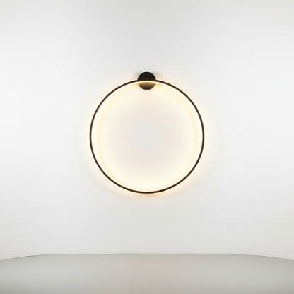 Minimalistische Runde Wandleuchte - Glowring