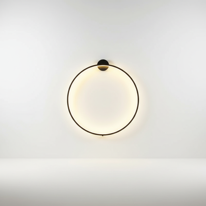 Minimalistische Runde Wandleuchte - Glowring