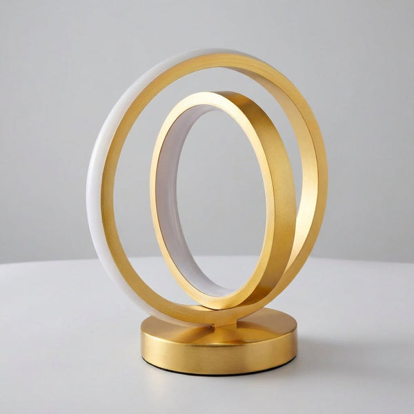 Moderne cirkelvormige accentlamp - AuraLoop
