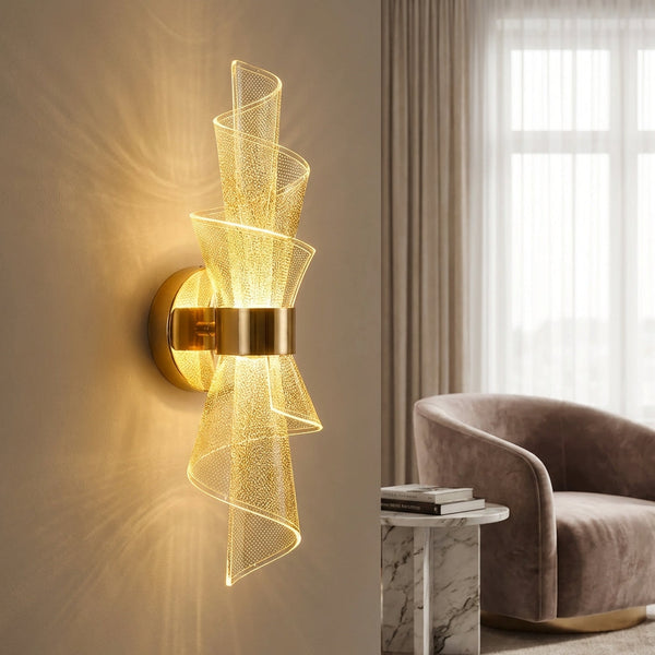 Moderne decoratieve wandlamp - Aurellis
