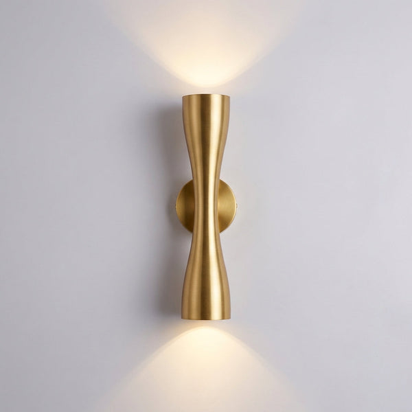 Moderne wandlamp met dubbele straal - Veylor
