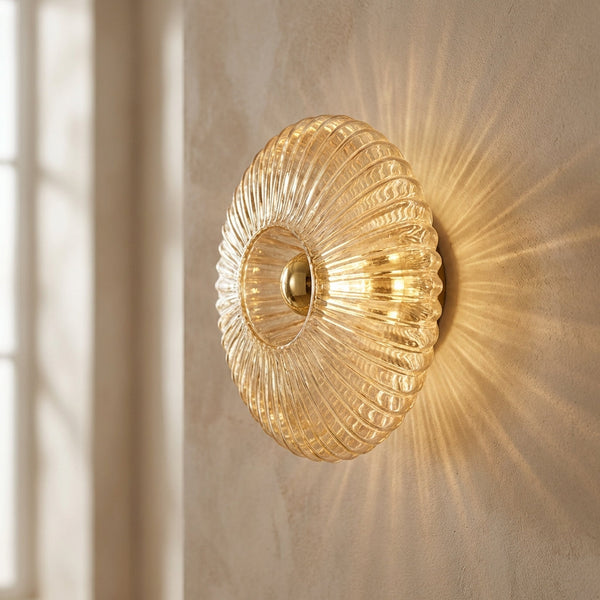 Moderne minimalistische wandlamp - Aurafold