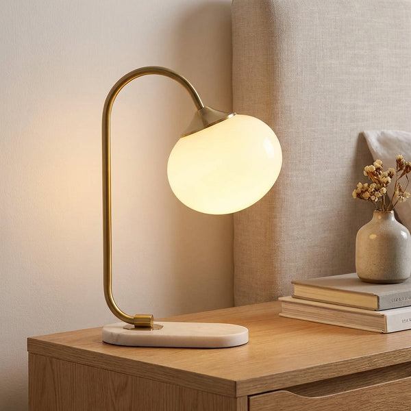 Moderne ronde tafellamp - Melluma