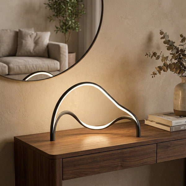 Moderne sculpturale tafellamp - Arcelle