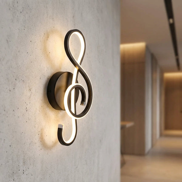 Moderne sculpturale wandlamp - Serenova