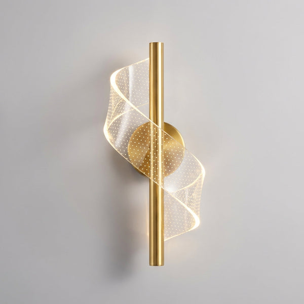 Moderne spiraalvormige wandlamp - Virello