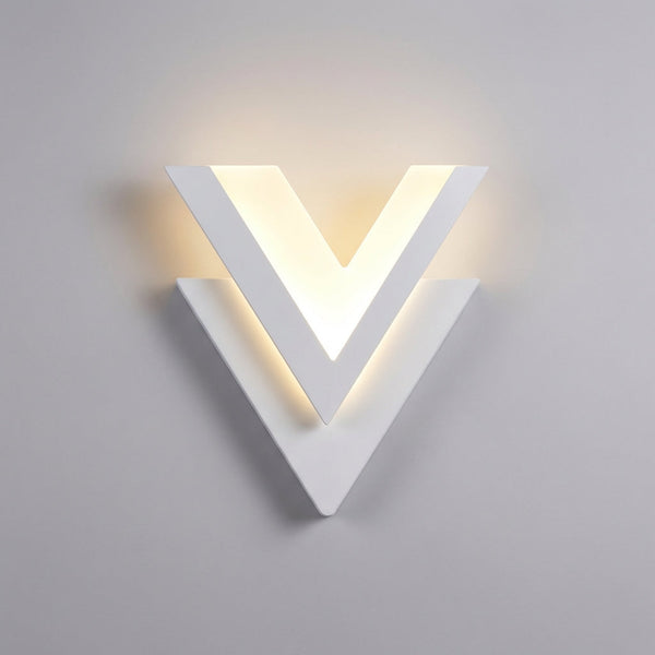Moderne V-vormige wandlamp – Velanox