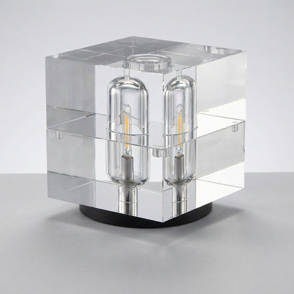 Moderne Kubus Tafellamp - Crystalix