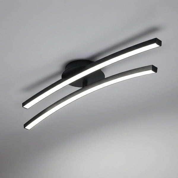 Moderne Gebogen Plafondlamp - Curvion