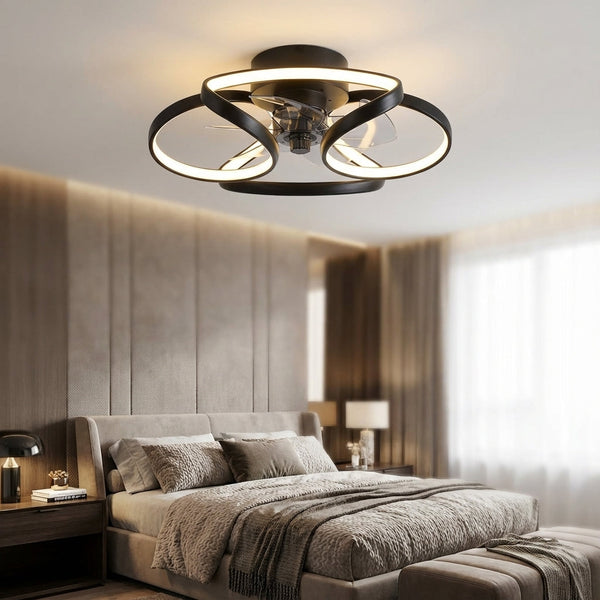 Moderne Inbouw plafondventilator Licht - Vintarao