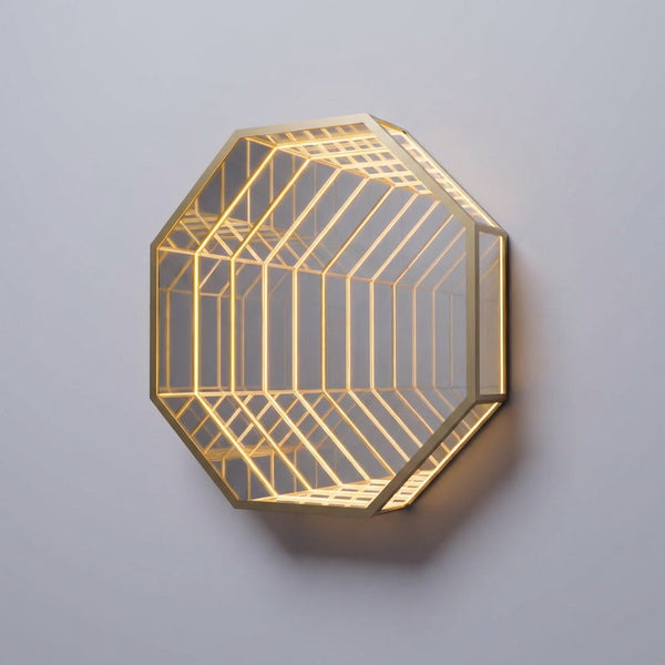 Moderne Hexagon Wandlamp - Hexalume