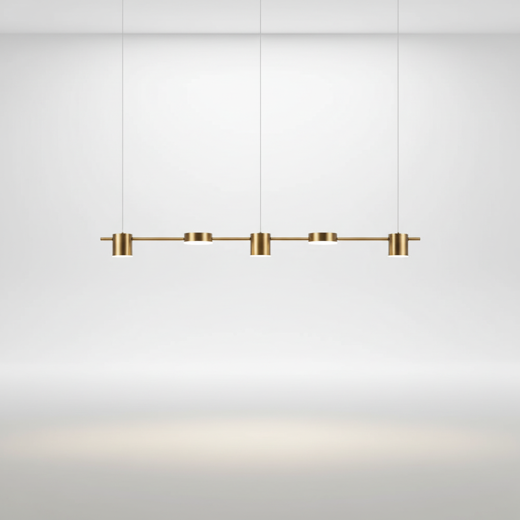 Moderne Aluminium Pendelleuchte - Glowlume