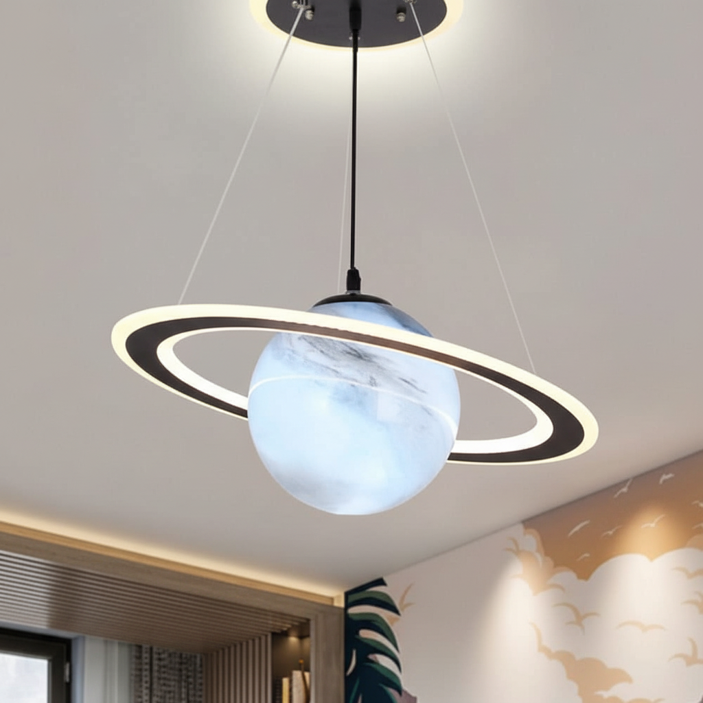 Moderne Planet Hängeleuchte - LunaOrbit