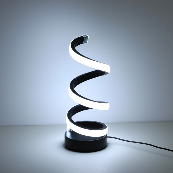 Moderne S-vormige bureaulamp - Spiralino