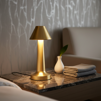 Moderne Tischleuchte Metall - Stilight