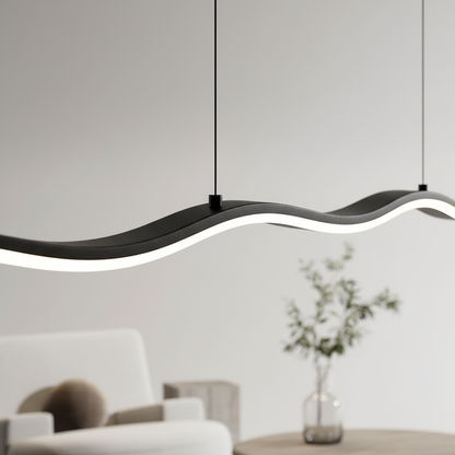 Moderne Wellenpendelleuchte - Waveray