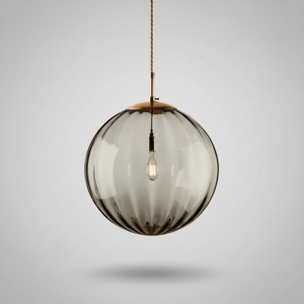 Moderne Glas Kugel Hängelampe -  LumaSphere