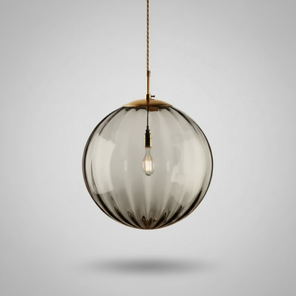 Moderne Glas Kugel Hängelampe -  LumaSphere