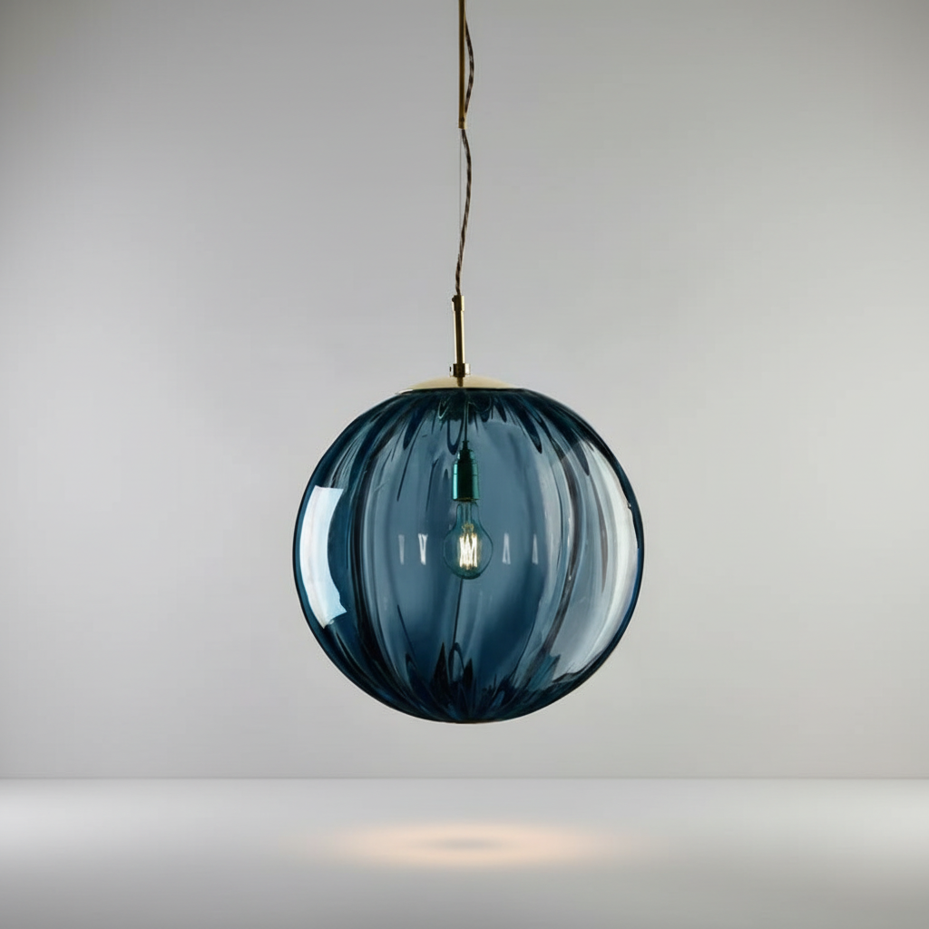 Moderne Glas Kugel Hängelampe -  LumaSphere