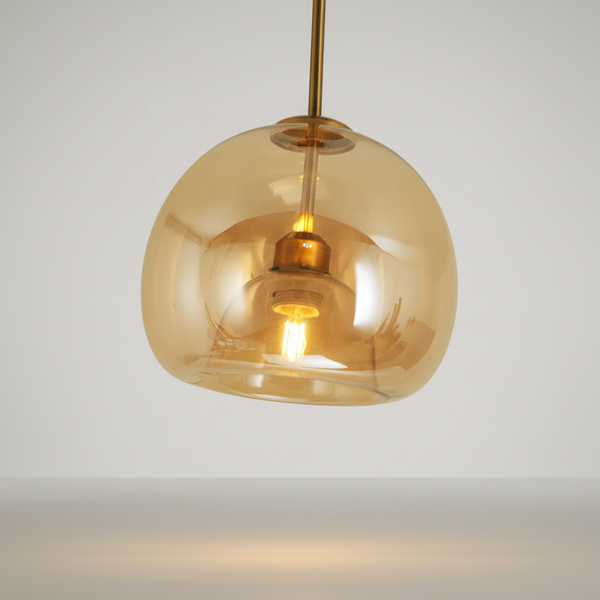 Moderne Gouden Zwarte Designlamp - Aurelight