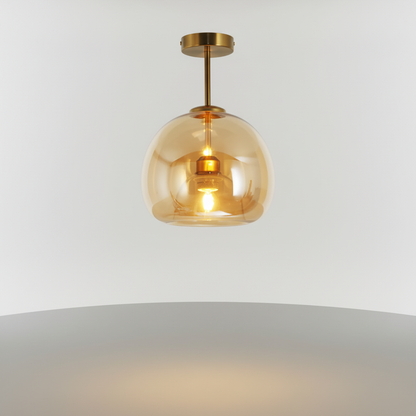 Moderne Gold Schwarze Designleuchte - Aurelight