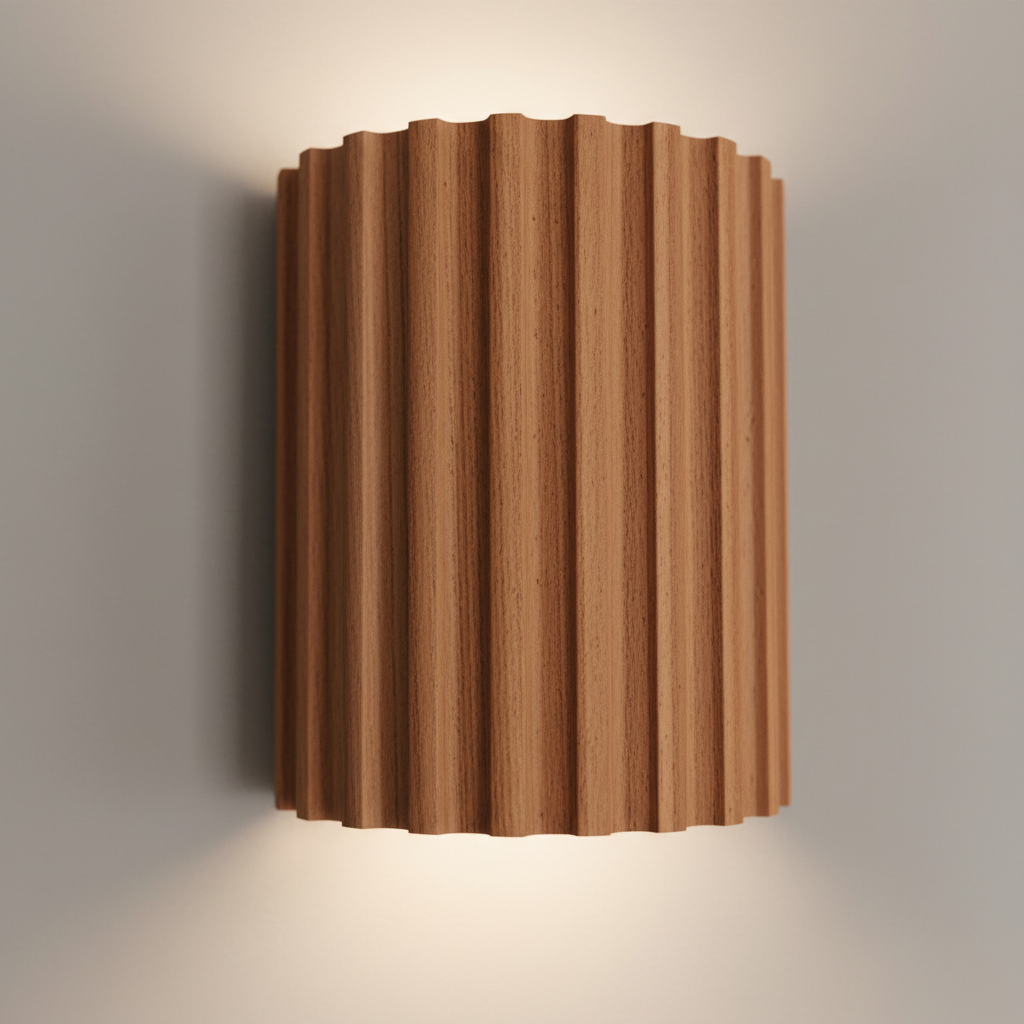 Moderne Kunstharz Wandleuchte - Resinova