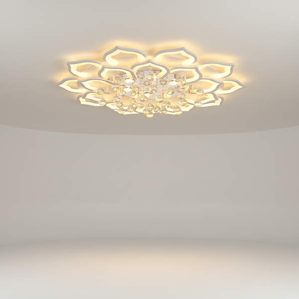 Moderne lotusbloemvormige lamp - LotusGleam