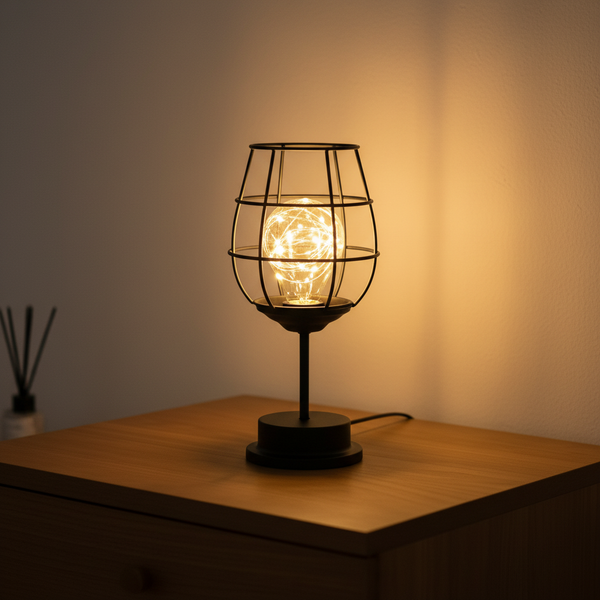 Moderne Metaal Tafellamp - LuxeBeam