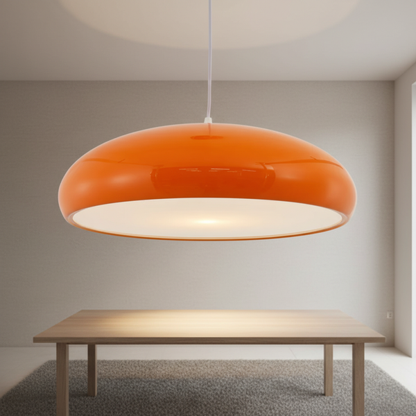 Moderne Ronde Hanglamp Metaal - Glowline