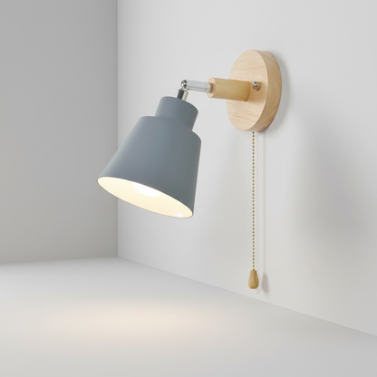 Moderner Wandspot Mit Zugschalter - TurnLume