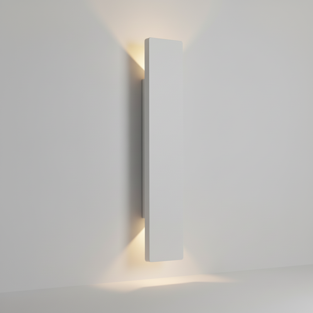 Moderner Aluminium Wandleuchter - Brightpillar