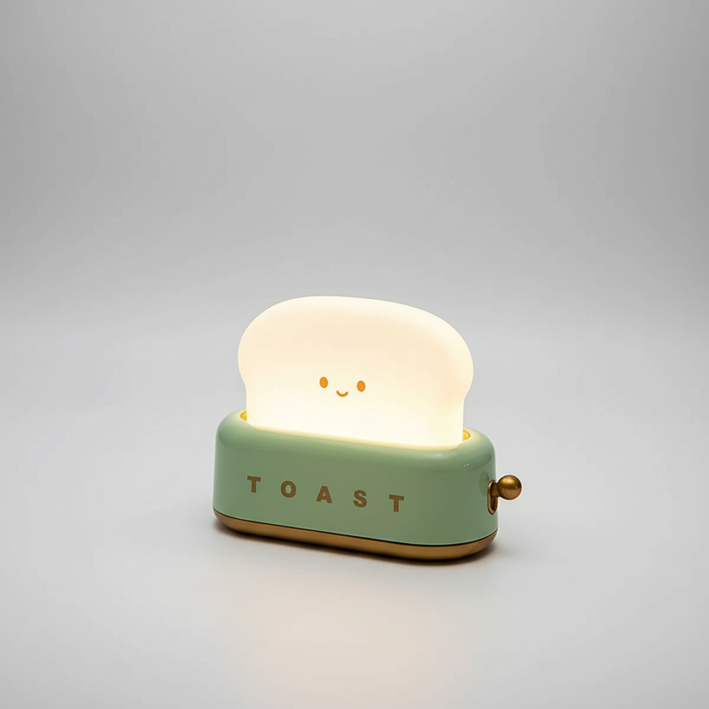 Niedliches Toast Nachtlicht - ToastleGlow