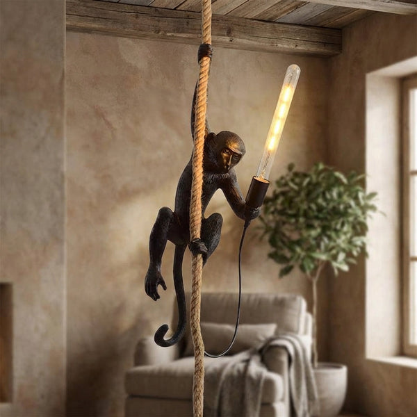 Speelse hanglamp - LuminMonkey