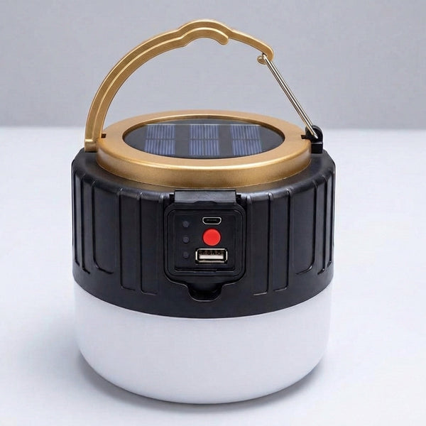Draagbare Campinglamp - SolaraGlow