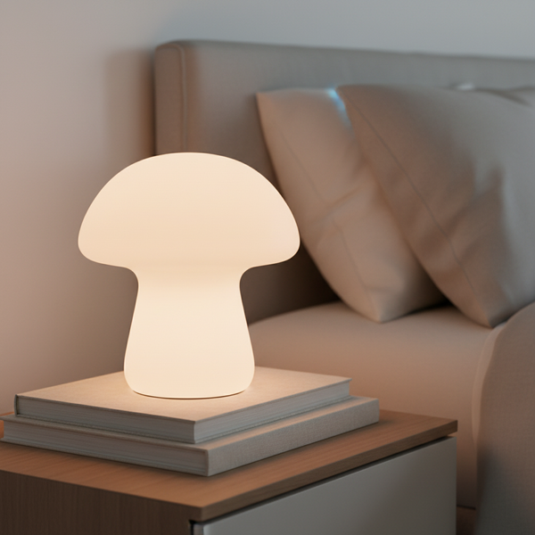 Porselein Paddenstoelvormige Lamp - Glowshroom
