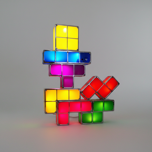 Retro Gaming Designlamp - PixelTower